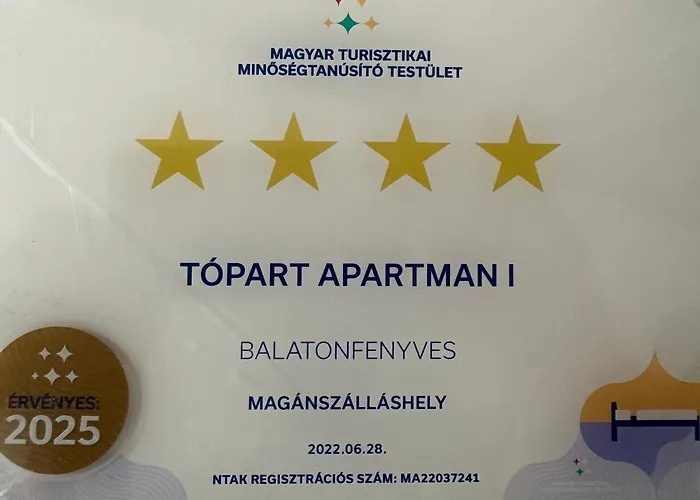 Appartement Topart I Balatonfenyves